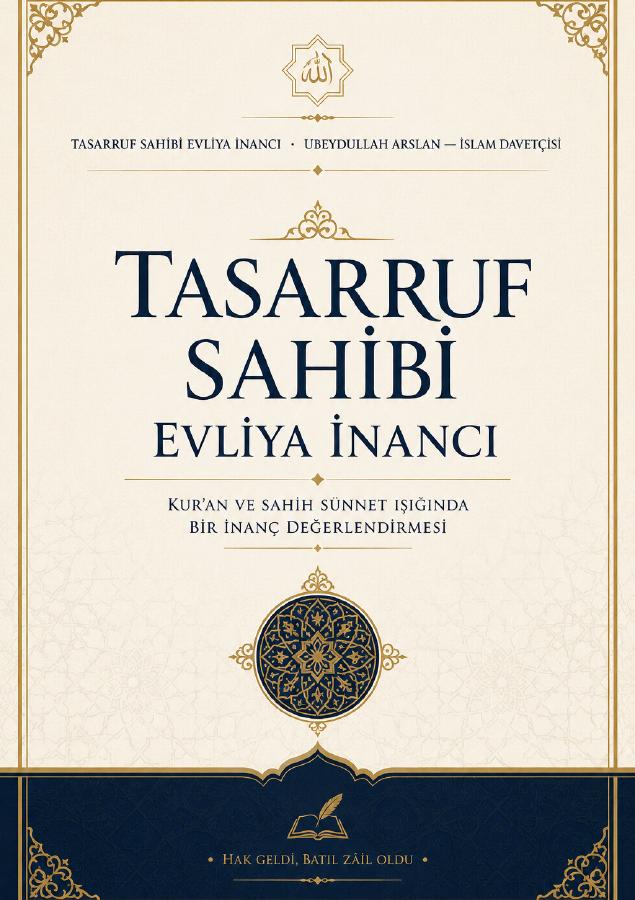 TASARRUF SAHİBİ EVLİYA İNANCI kapağı
